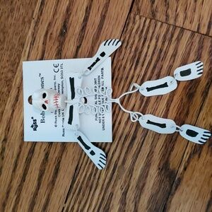 NWT- Vintage 1980s Bobblin' Bones  Russ Berrie Skeleton Pin